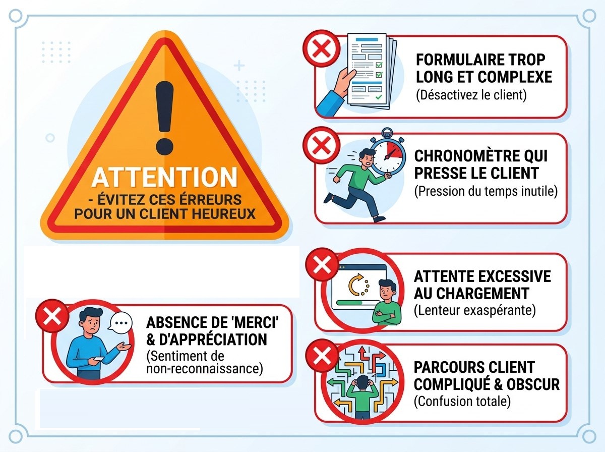 5 erreurs fatales lors de la récolte d'avis clients en magasin